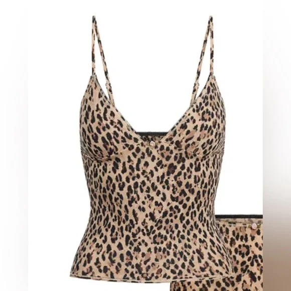 NWOT: Skims Fits Everybody Picot Cami “Jaguar” - Picture 1 of 5